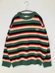 kolor ニット/セーター クルーネック(丸首) 長袖 ボーダー柄 ワンポイント ウール・ニット ミドル丈 メンズ レディースのサムネイル