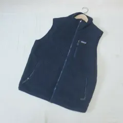 パタゴニア フリース ベスト ネイビー