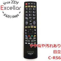 [bn:12] HITACHI　テレビリモコン C-RS6のサムネイル