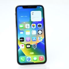 iPhone X 256GB SIMフリー スペースグレイ バッテリー88% - メルカリ