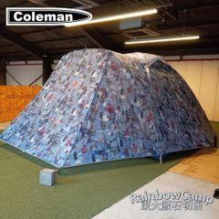 コールマン タフワイドドーム Ⅳ 300 インディゴ デニム柄 キャンプ