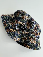 L/XL) 2014ss ステューシー フラワー バケットハット リバーシブル