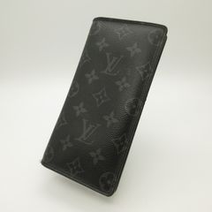 ルイヴィトン ポルトフォイユ ブラザ モノグラム エクリプス 長財布 