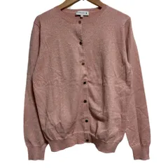 美品 MACKINTOSH マッキントッシュ クルーネック ラメニット カーディガン サイズ38 ピンク レディース 古着 中古 USEDのサムネイル