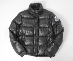 MONCLER ◆ EVELEST エベレスト ダウンジャケット 黒 サイズ0 (フード収納) ナイロン モンクレール ◆ES20のサムネイル