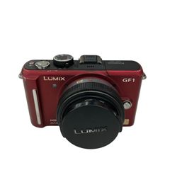 美品 パナソニックLUMIX GF2 レッド ダブルレンズキット 箱・付属品
