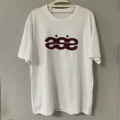 新品/在庫整理 プリンティング オーバーサイズフィット 半袖Tシャツ (白)のサムネイル