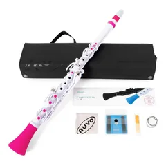 【新品】ヌーボ / N120CLPK クラリネオ プラスチック製 C調 クラリネット Clarineo2.0 White/Pink NUVOのサムネイル