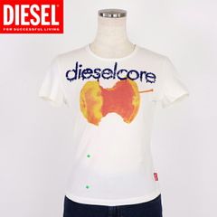 DIESEL dieselcore Tシャツ ホワイト 値引き‼️ - メルカリ