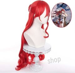 붕괴 스타 레일 히메코 가발 코스프레 액세서리 가발 & 의상 세트 추가 구입 가능 코스튬 cosplay 연출복 무대장 크리스마