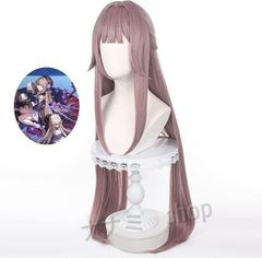 붕괴 스타 레일 헤르타 가발 코스프레 액세서리 가발 & 의상 세트 추가 구입 가능 코스튬 cosplay 연출복 무대장 크리스