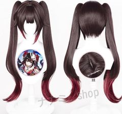 붕괴 스타 레일 불꽃 가발 코스프레 액세서리 가발 & 의상 세트 추가 구입 가능 코스튬 cosplay 연출복 무대장 크리스마