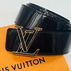 美品 ルイヴィトン サンチュール LV イニシアル ベルト M6901 送料無料