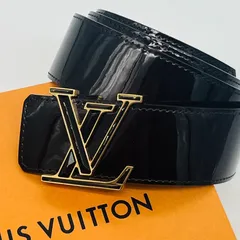 ルイヴィトン サンチュール LVイニシアル ベルト ブラックのサムネイル