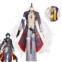 붕괴 스타레일 칼날 진 야이바 가발 첨부 촬영용 가장 cosplay 학원제 문화제 만유전 할로윈 크리스마스 선물 코