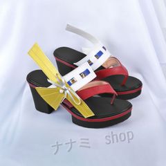 新品 未使用 原神 八重神子 コスプレ 靴 - メルカリ