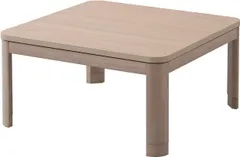 [山善] こたつ テーブル ヒーター 幅80cm×奥行80cm 正方形 一人暮らし //734888/4550533172744のサムネイル