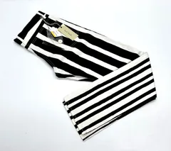 [盛岡78-0045] Paul Smith ポールスミス ストライプ柄パンツ [未使用/60] [レディース]のサムネイル