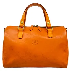 IL BISONTE(イルビゾンテ) ハンドバッグ - オレンジ レザーのサムネイル