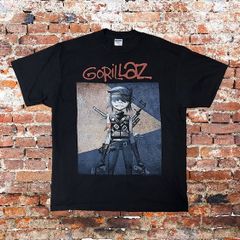 GORILLAZ ゴリラズ World Tour バンドT 黒 XL 弱フェード GORILLAZ ゴリラズ World Tour バンドT 黒 XL 弱フェード - メルカリ