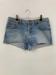 tommy girl トミーガール デニムパンツ L ブルー ショート・ひざ上丈 無地 刺繍 スタンダード ストレート ローライズ ヴィンテージ レディースのサムネイル