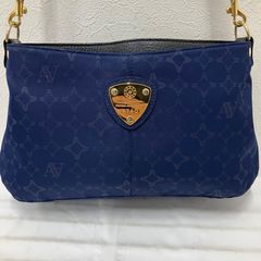 極美品 アタオ チヴィ 2way ショルダーバッグ モノグラム ナイロン 