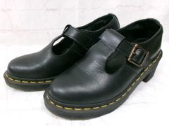 中古】Dr.Martens ﾄﾞｸﾀｰﾏｰﾁﾝ SOPHIA ｿﾌｨｱ Tﾊﾞｰｼｭｰｽﾞ ﾒﾘｰｼﾞｪｰﾝ ﾌﾞﾗｯｸ 