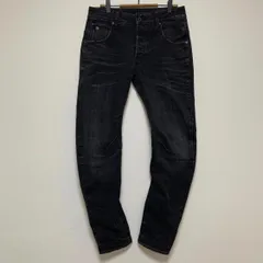G-STAR RAW ジースターロウ  ARC 3D SLIM ブラックデニムパンツ 30インチ 立体裁断 スリム テーパード 弱ストレッチ ジーンズ ジーパン