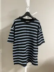 ストライプ 半袖 Tシャツ オーバーサイズ カットソーのサムネイル