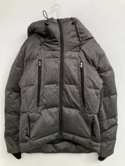 Beno ビーノ ダウンジャケット/コート M グレー 無地 ショート丈 フードあり ジップアップ メンズのサムネイル