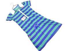 le coq sportif ルコックスポルティフ GOLF ゴルフ ボーダー 半袖 ポロ ワンピース sizeS/紺x緑 ■◆ レディースのサムネイル