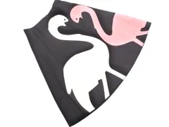 kate spade ケイトスペード フラミンゴ Aライン 台形 スカート size0/黒 ■■ レディースのサムネイル
