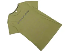 G-STAR RAW ジースターロゥ ロゴ プリント 半袖 Tシャツ sizeM/カーキ ■◆ メンズのサムネイル