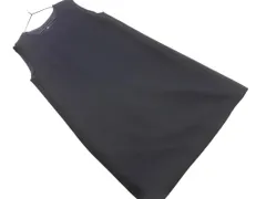 INED イネド ノースリーブ Iライン ワンピース size9/濃紺 ■◆ レディースのサムネイル