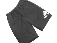 adidas アディダス ハーフ パンツ sizeS/黒 ■◆ メンズ