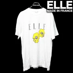 90's ELLE PARIS フランス製 半袖Tシャツ レディース Mサイズ エル 90年代 オールド ビンテージのサムネイル
