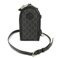 GUCCI グッチ GG ナイロン トート カーフ 2WAY ショルダーバッグ ロゴ 