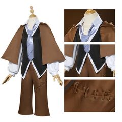 문호야견 에도가와 란호의 코스프레 의상 Cosplay 변장 연출복 무대장