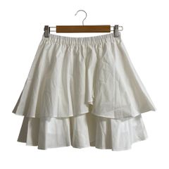 Bibiy. SERENA BALLOON SKIRT WHITE - メルカリ