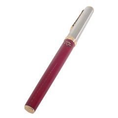 パイロット/七宝焼き ボルドー×ゴールド金具 万年筆 ペン先14K//j75-7