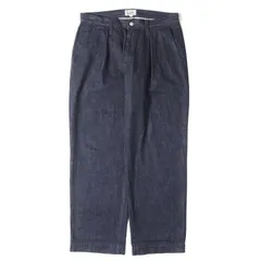CALEE キャリー パンツ インディゴブルー サイズ:M | 25AW 1タック デニム トラウザーパンツ(VINTAGE REPRODUCT DENIM TUCK TROUSERS) | ボトムス ジーンズ ジーパン ズボン【メンズ】【中古】のサムネイル