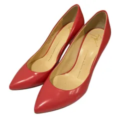 Giuseppe Zanotti ジュゼッペザノッティ レザー ポインテッドトゥ ピンヒール パンプス 大きいサイズ 39 26cm相当 ピンク レディース 古着 中古 USEDのサムネイル