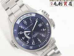 ハミルトン HAMILTON カーキネイビー GMT H77655143 未使用品 自動巻き メンズ 時計のサムネイル