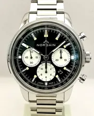美品 NORQAIN ノルケイン N2200S22C/B221/201SC フリーダム60 クロノオート 箱保付き 自動巻き 時計のサムネイル