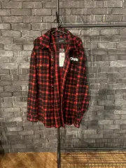 新品 XL バックルー オーバーサイズ シャツ チェック柄のサムネイル