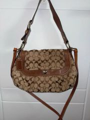 COACH コーチ シグネチャー キャンバス 6348 ワンショルダーバッグ