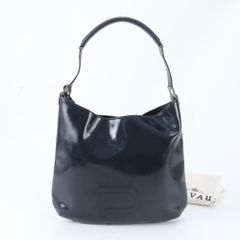 美品 Delvaux デルヴォー ル ルイーズ レザー ショルダーバッグ 肩掛け ハンド 本革 ネイビー 紺 ブランド レディース WIM EE9-7【中古】