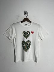 PLAY COMME des GARCONS カモフラハート Tシャツ - メルカリ