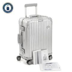 RIMOWA リモワ ルフトハンザ TOPAS トパーズ 34L 機内持ち込み 4輪 TSAロック キャビン シルバー アルミ スーツケース キャリーバッグのサムネイル