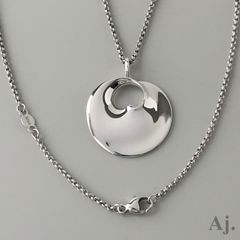 ティファニー ネックレス ペンダント ホースシュー ルベドメタル AG925
